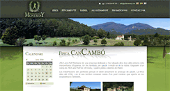 Desktop Screenshot of golfmontseny.com